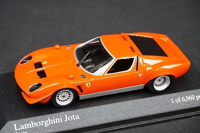 1/43 ランボルギーニ イオタ 1970 レッド ミニチャンプス PMA