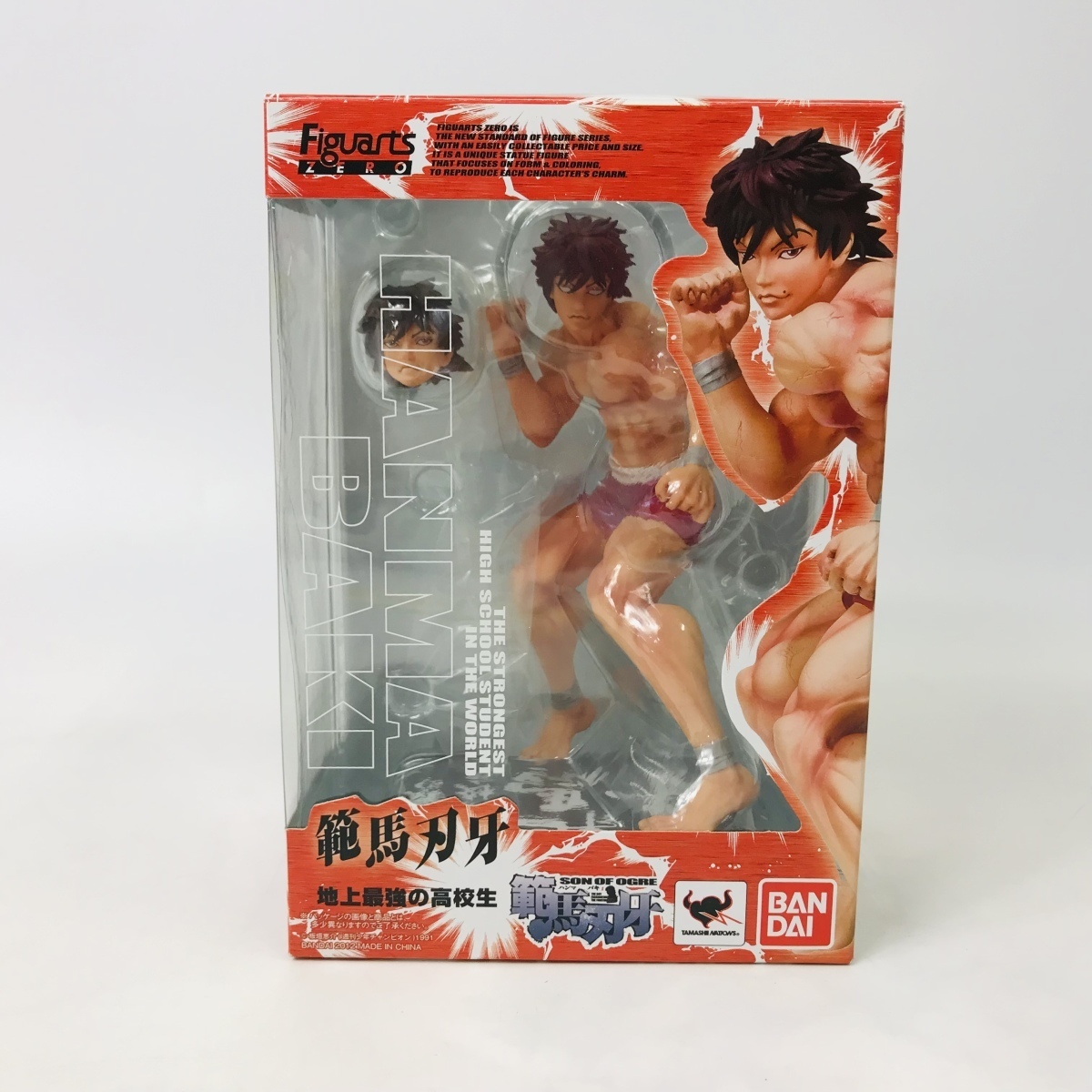 中古品 Figuarts ZERO フィギュアーツ 範馬刃牙 地上最強の高校生 範馬 