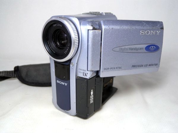 ☆SONY Handycam miniDV DCR-PC9 ダビング・再生☆ミニDVテープ 【公式
