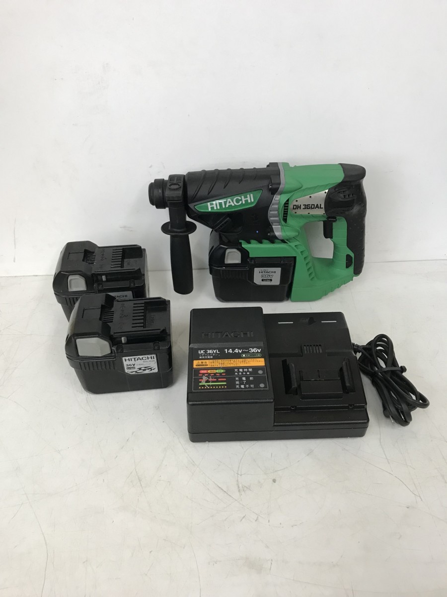 安い，セール 品 HiKOKI 旧日立工機 36Vコードレスロータリーハンマドリル DH36DAL 2SLCK ITTJODFHKTTS(本体)｜売買されたオークション情報、yahooの商品情報をアーカイブ公開 - オークファン ハンマドリル