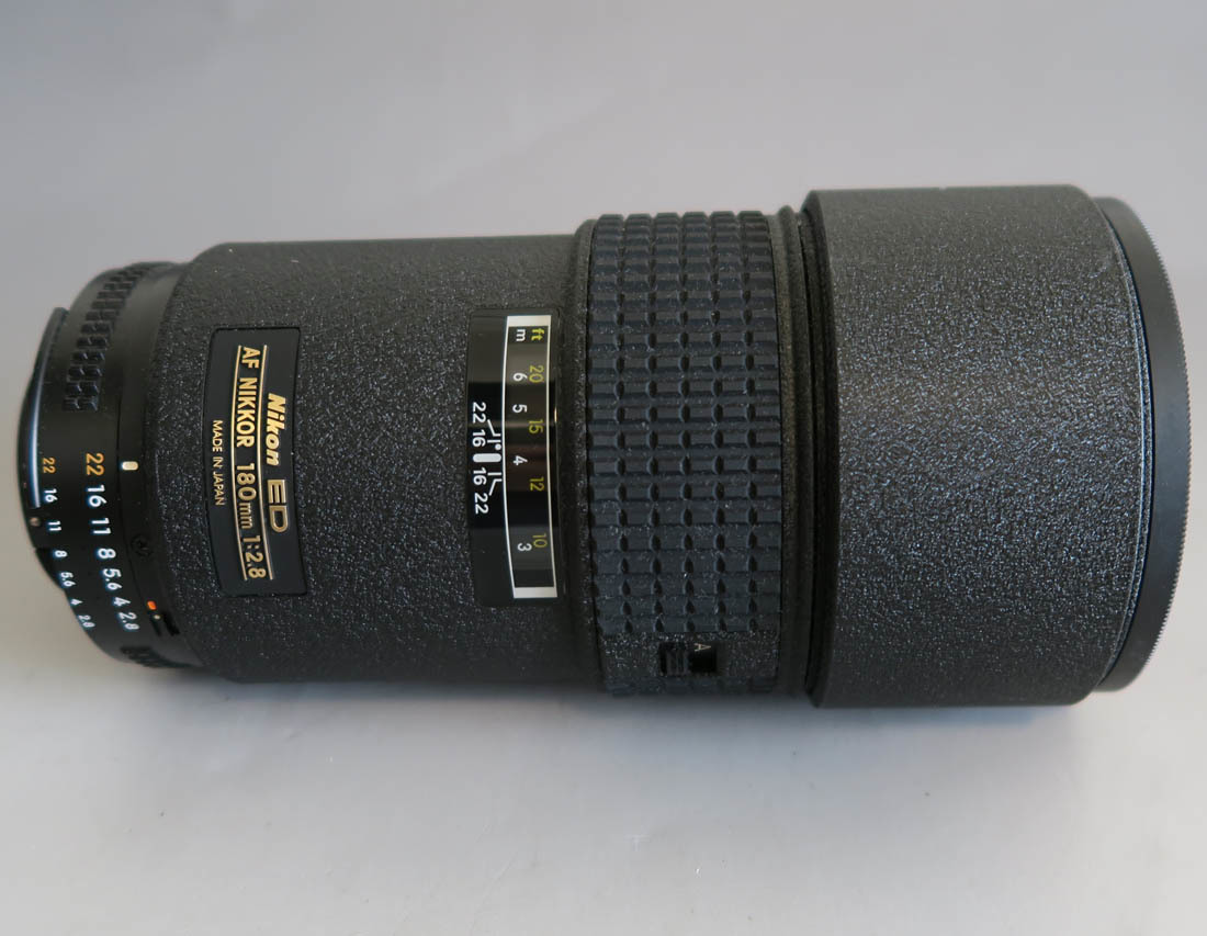 NIKON ニコン ED AF NIKKOR 180mm 1:2.8 レンズ 中古 180mm ED AF f⁄2