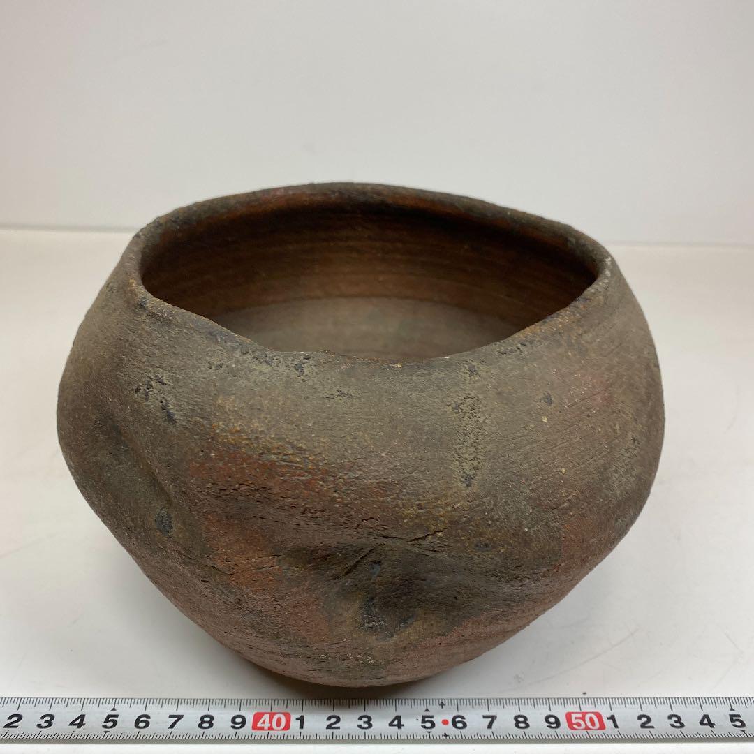 江戸時代 古備前 水指 直径15cm西s4-0406① Yahoo!オークション