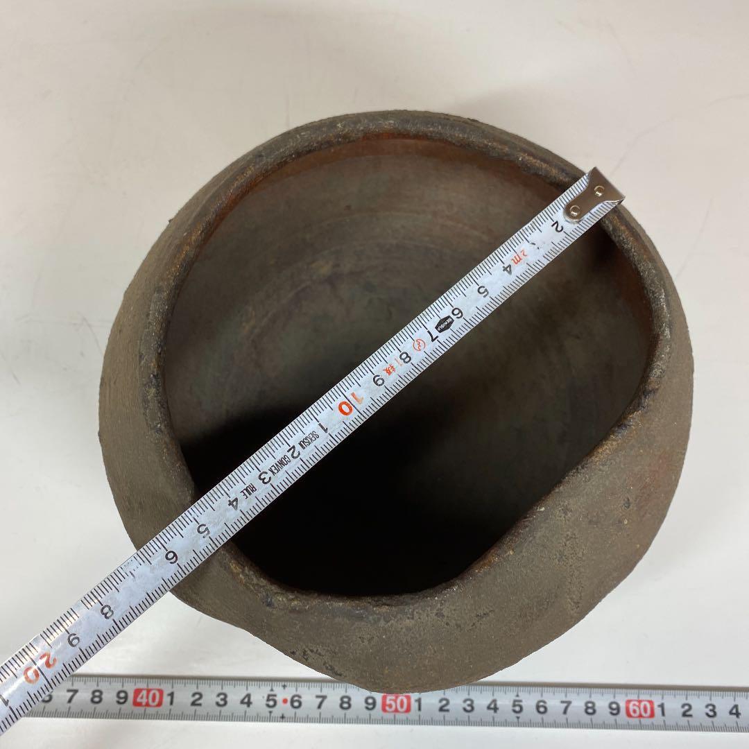 江戸時代 古備前 水指 直径15cm西s4-0406① Yahoo!オークション