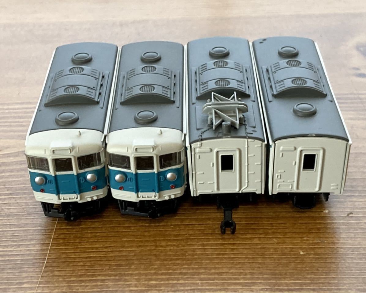 Bトレ 113系 阪和色 グロベン 4両 組立品 Bトレインショーティー