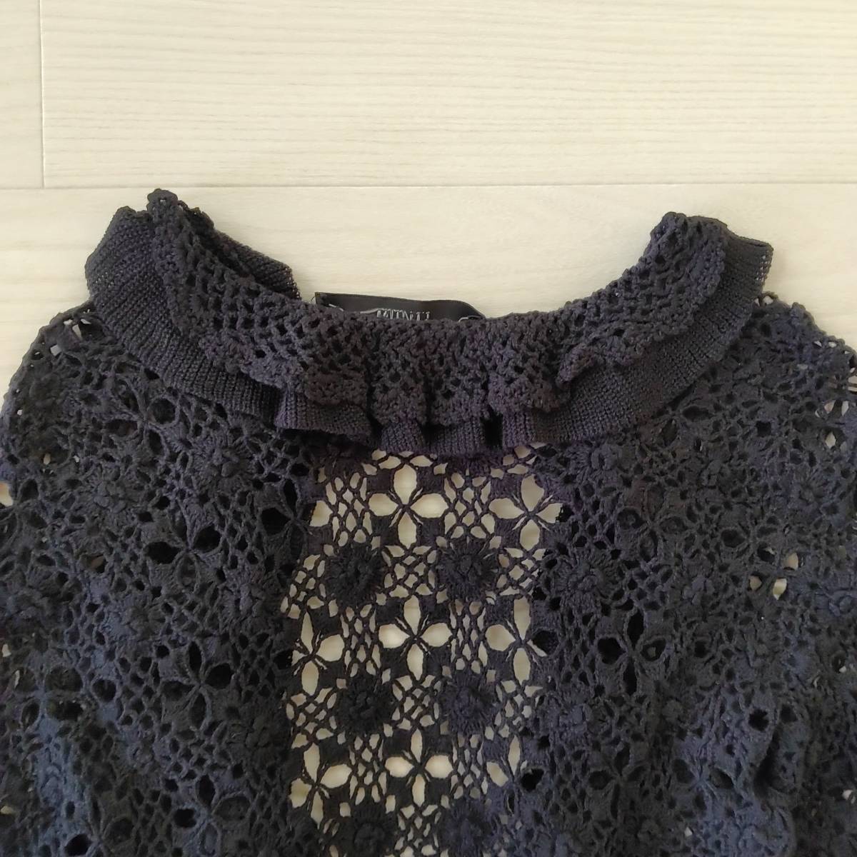 PINK HOUSE（カーディガン）のフリマアイテム一覧 HOUSE ピンク ねこと花刺繍カーディガン チェリーカードモチーフ使いニットカーディガン｜ピンクハウス PINK HOUSE/ピンクハウス/花刺繍/レース×フリルカーディガン