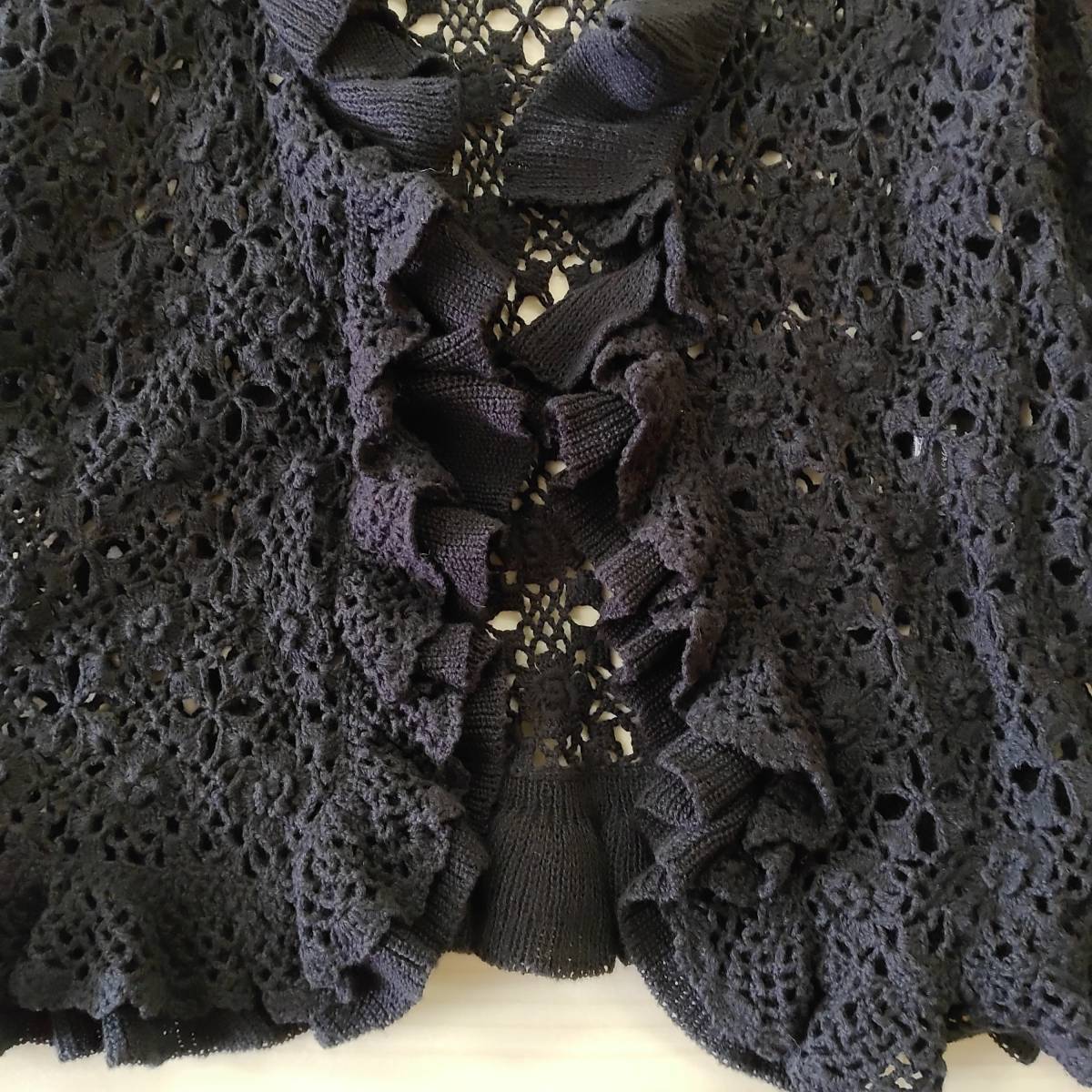 PINK HOUSE（カーディガン）のフリマアイテム一覧 HOUSE ピンク ねこと花刺繍カーディガン チェリーカードモチーフ使いニットカーディガン｜ピンクハウス PINK HOUSE/ピンクハウス/花刺繍/レース×フリルカーディガン