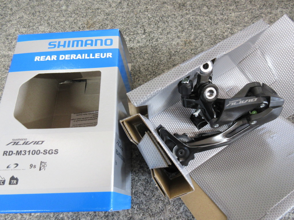 【限定SALE，新作】 Shimano RD-M3100-SGS/ALIVIO 9S用 シャドー リヤディレーラー 品(リアディレイラー)｜売買されたオークション情報、yahooの商品情報をアーカイブ公開 - オークファン リアディレイラー
