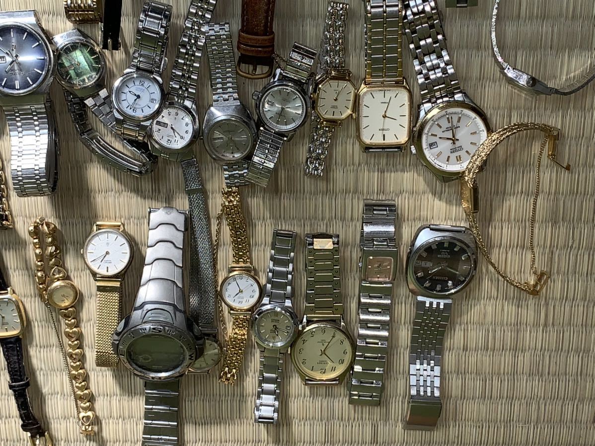 腕時計 まとめ売り セイコー カシオ シチズンのみ 42個 ジャンク SEIKO