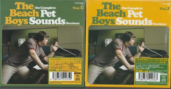 Pet The Sounds Sessions CD ビーチボーイズ セッション 4枚組 送料