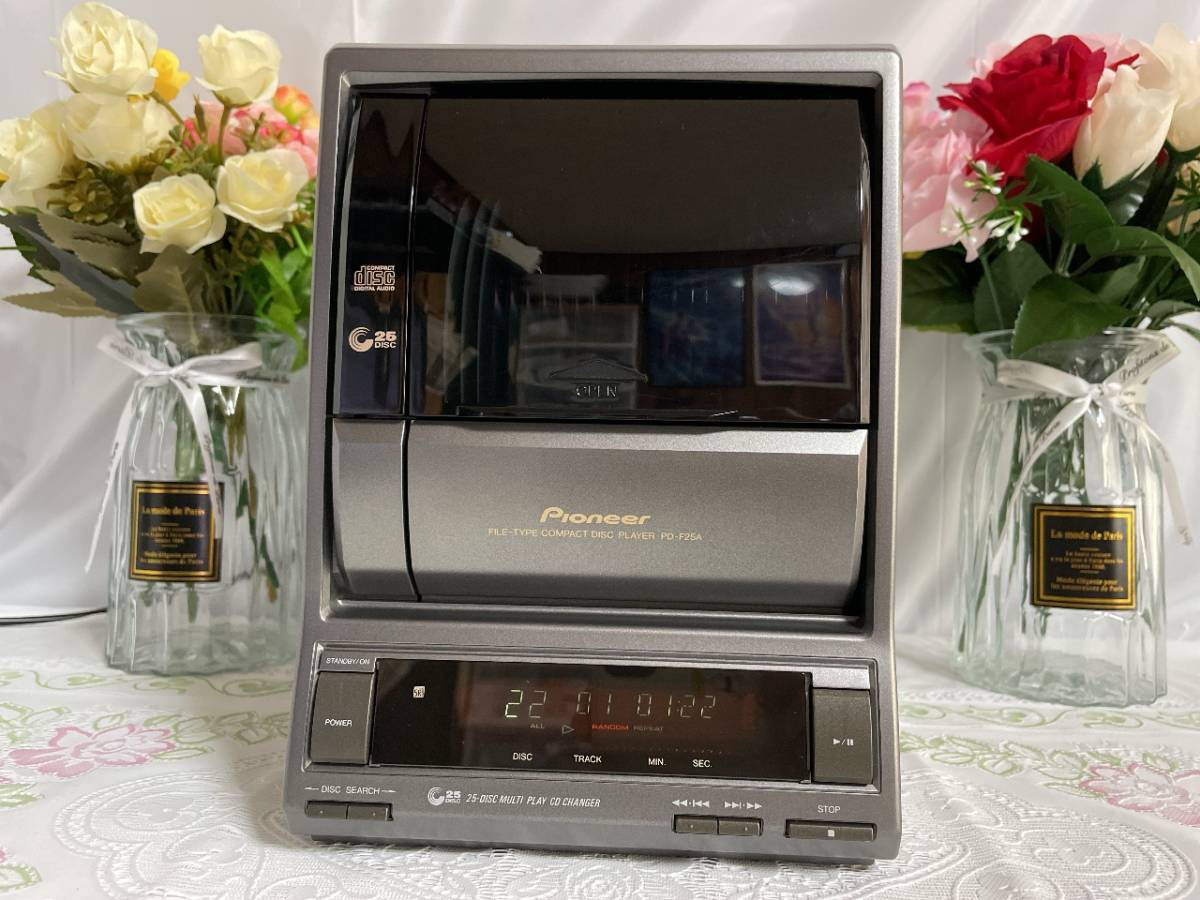 最安値，低価 pioneer パイオニア 25連装CDチェンジャー PD-F25A 純正リモコン付 動作良好品(パイオニア)｜売買されたオークション情報、yahooの商品情報をアーカイブ公開 - オークファン パイオニア