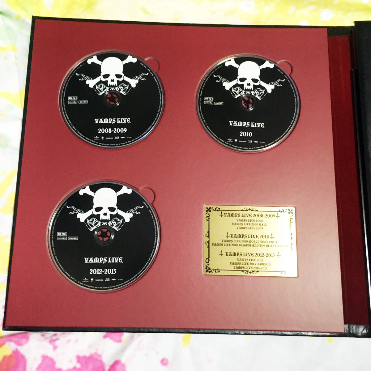 COMPLETE BOX DISC VAMPS –GOLD - GOLD Edition– レア新品同様VAMPS