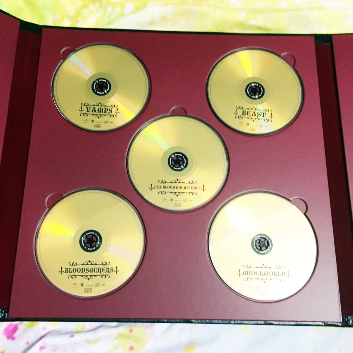 COMPLETE BOX DISC VAMPS –GOLD - GOLD Edition– レア新品同様VAMPS