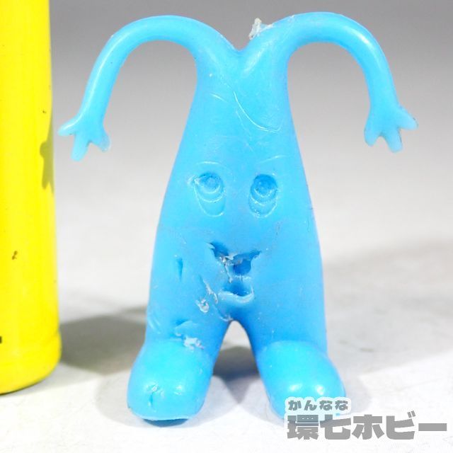 Ki43◇当時物 ケロッグ ゆかいな宇宙人 あかんべ星人 ポリ人形 現状/駄