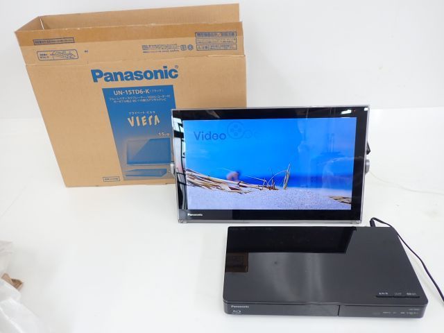 テレビ・映像機器 Panasonic VIERA ポータブルテレビ UN-15TD6 本体