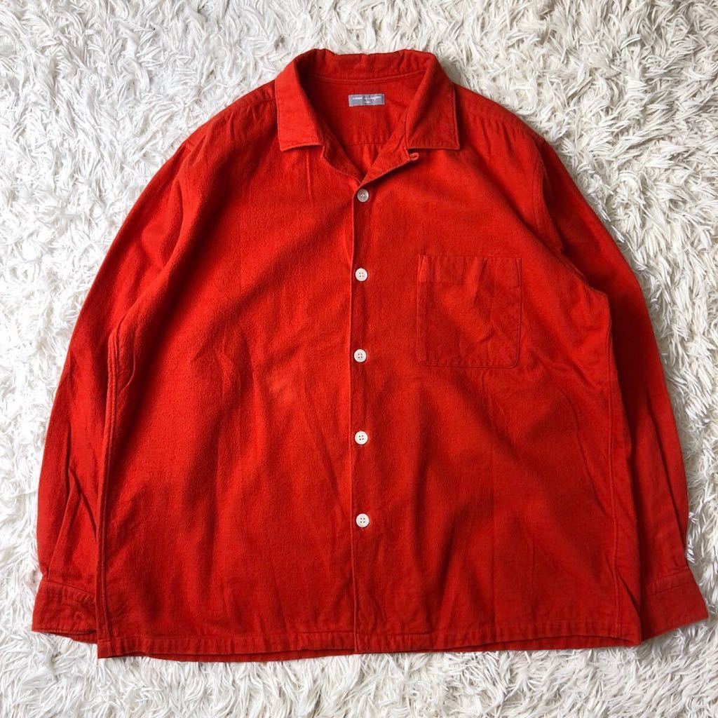 AD2000 COMME des GARCONS HOMME 田中オム シャツ □超希少□コムデギャルソンオム□田中オム□AD2000□オープンカラー