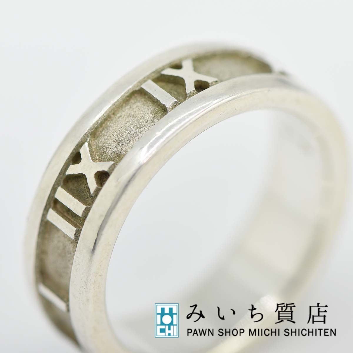 新作，お得 質屋 TIFFANY & Co. ティファニー アトラス リング SV925 