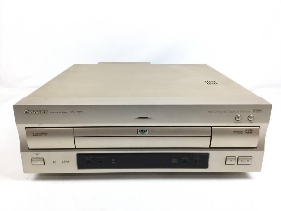 格安，限定セール PIONEER DVL-919 DVD/LDプレーヤー 現状品(LDプレーヤー)｜売買されたオークション情報、yahooの商品情報をアーカイブ公開 - オークファン LDプレーヤー