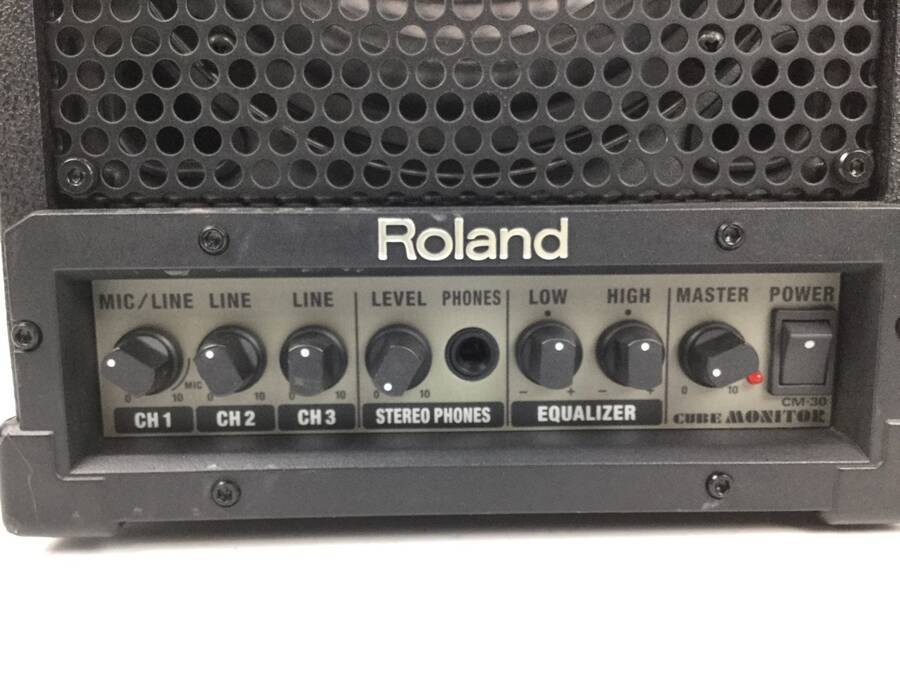 Roland CM-30 パワードモニタースピーカー 電源コード付き☆1週間保証