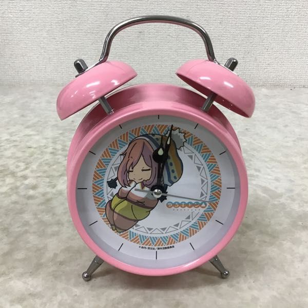 ゆるキャン 2種コンプセット 限定品 ボイス付き 時計 目覚まし 未使用 Rotaryclubquilpue Cl
