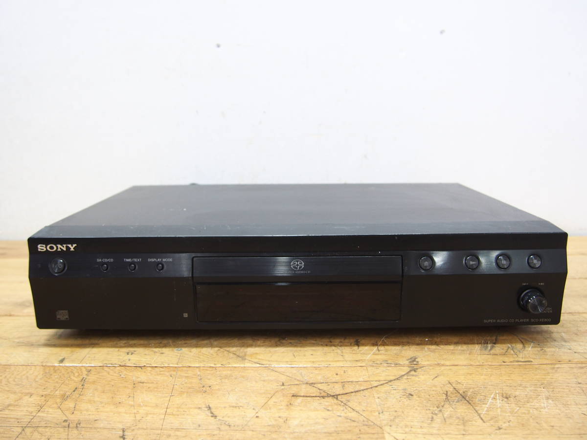 ☆【K0405-8】SONY ソニー SCD-XE800 SUPER AUDIO CD PLAYER CD