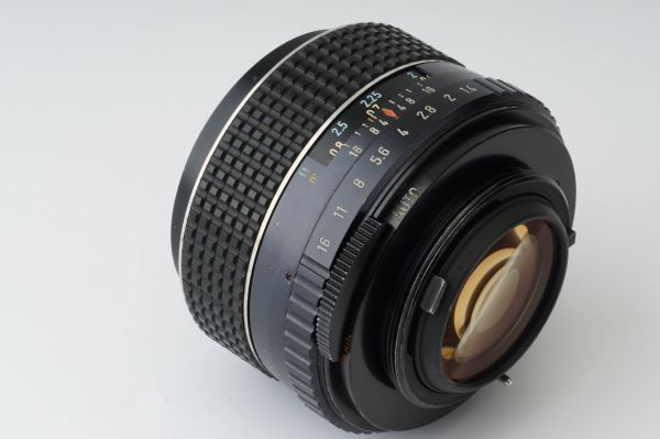 ペンタックス Pentax Asahi SMC TAKUMAR 50mm F1.4 M42マウント #6898