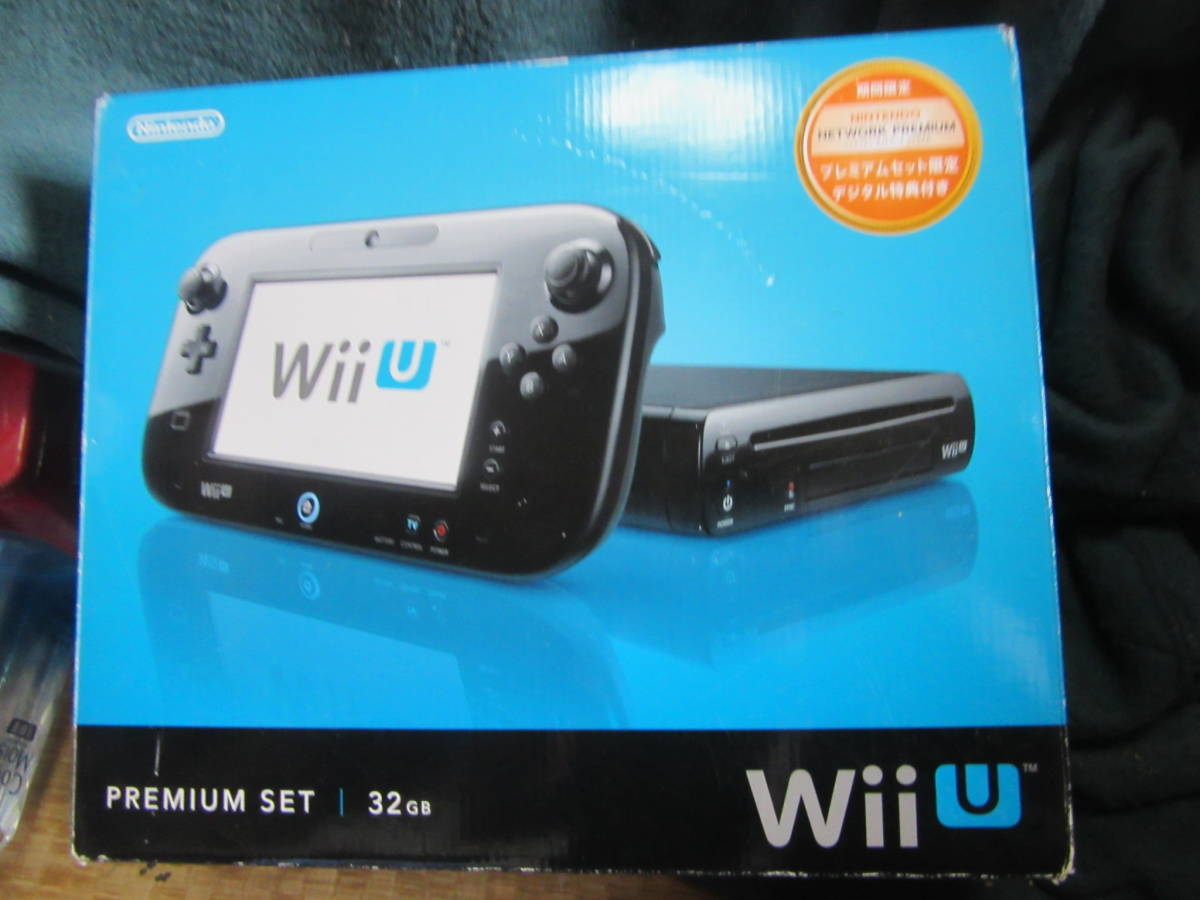 高品質，新品 Wii U プレミアムセット kuro/クロ 32GB 任天堂/Nintendo(Wii U本体)｜売買されたオークション情報、yahooの商品情報をアーカイブ公開 - オークファン Wii U本体
