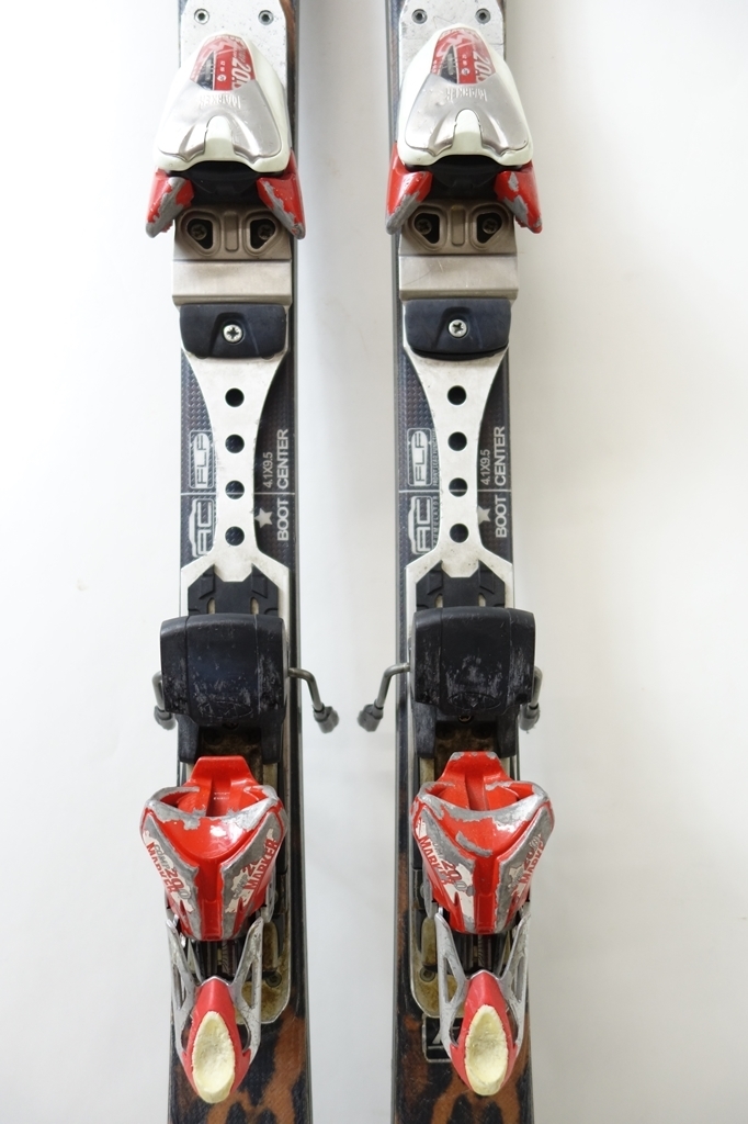 中古 技術選向き 09/10 OGASAKA TC-QR 165cm MARKER ビンディング付き 