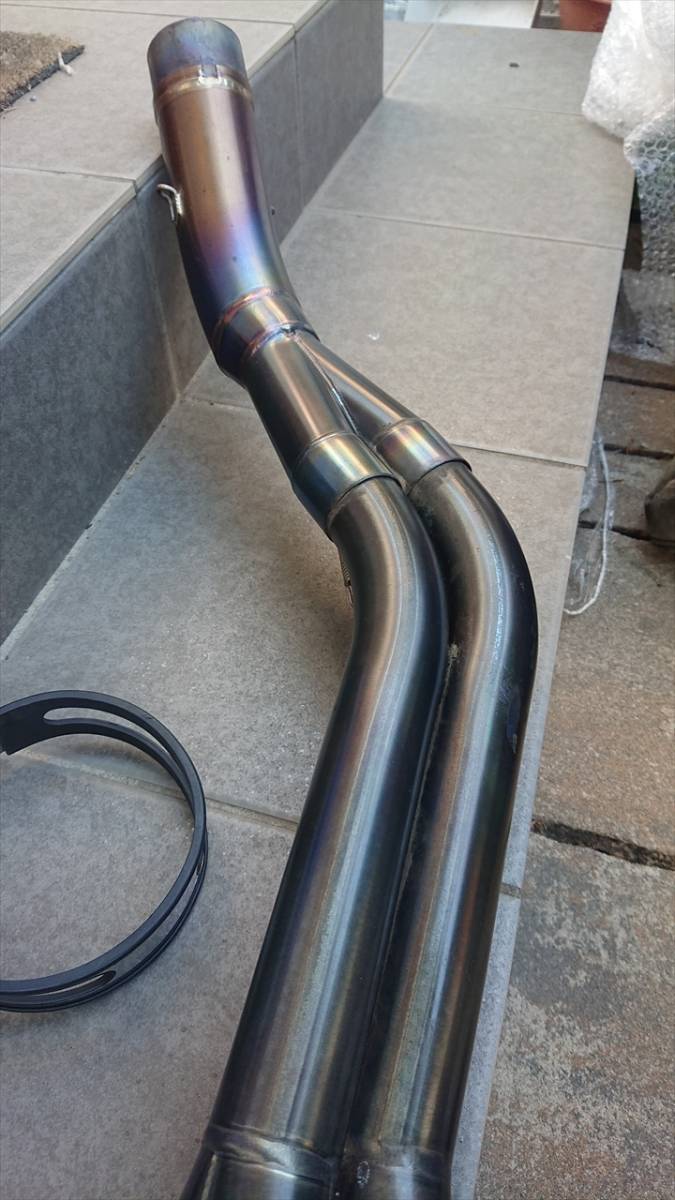 ストライカー 手曲げフルチタン マフラー ZX-12R KAWASAKI