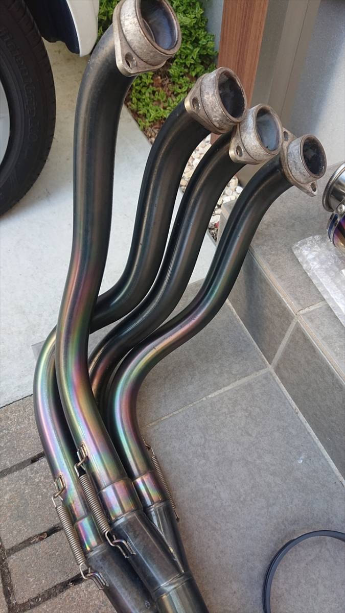 ストライカー 手曲げフルチタン マフラー ZX-12R KAWASAKI