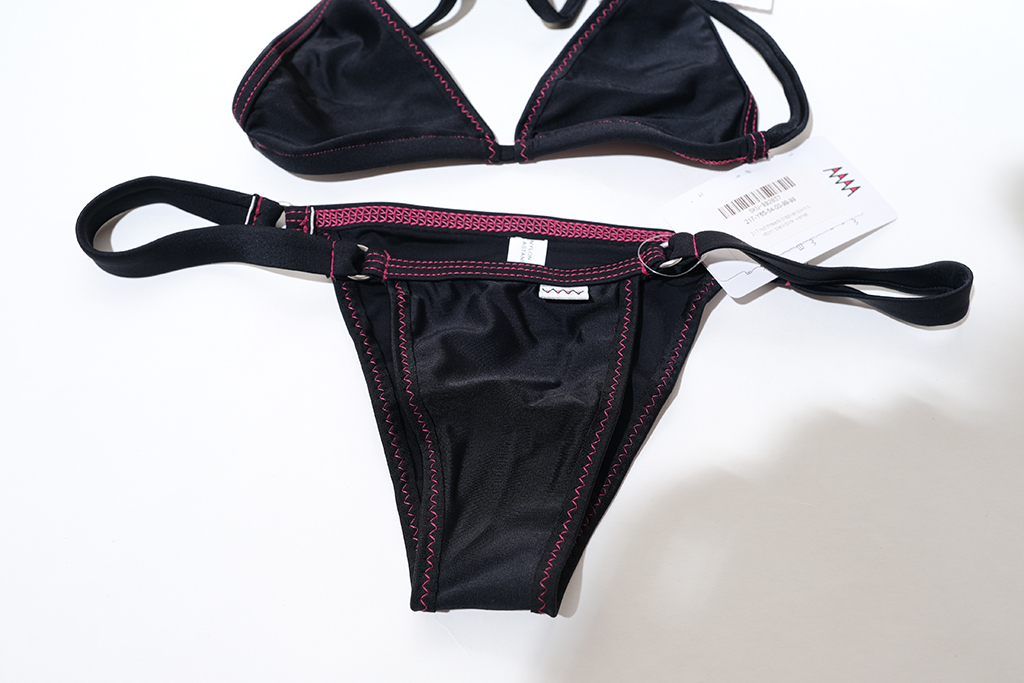 Wicked Weasel 黒マイクロビキニ エロ水着 コスプレ等(三角ビキニ 