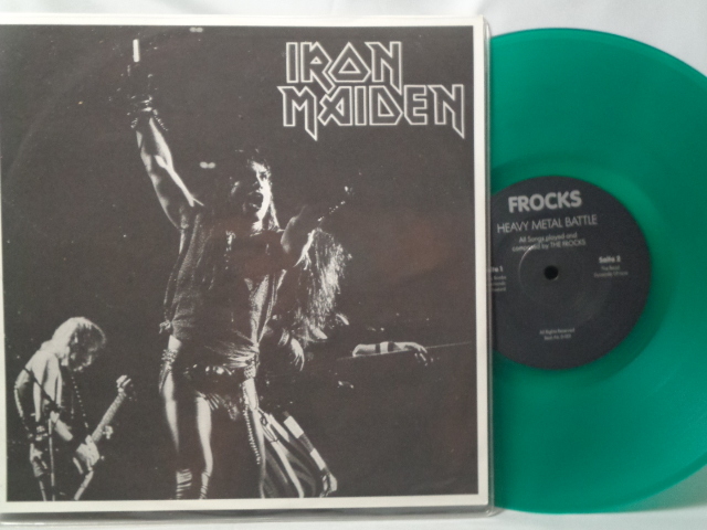定番人気，人気SALE IRON MAIDEN/LIVE ROCKPOP IN CONCERT GREEN―COLOR 10 INCH(Iron Maiden)｜売買されたオークション情報、yahooの商品情報をアーカイブ公開 - オークファン Iron Maiden