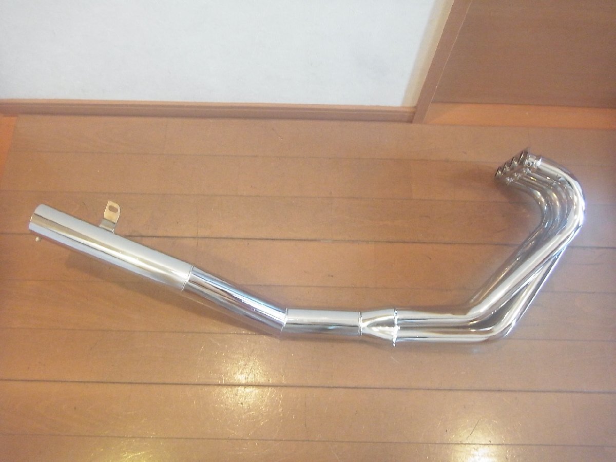 ▽バリオス2/ZR250B 社外 ショート管 マフラー (K0106C20) カワサキ