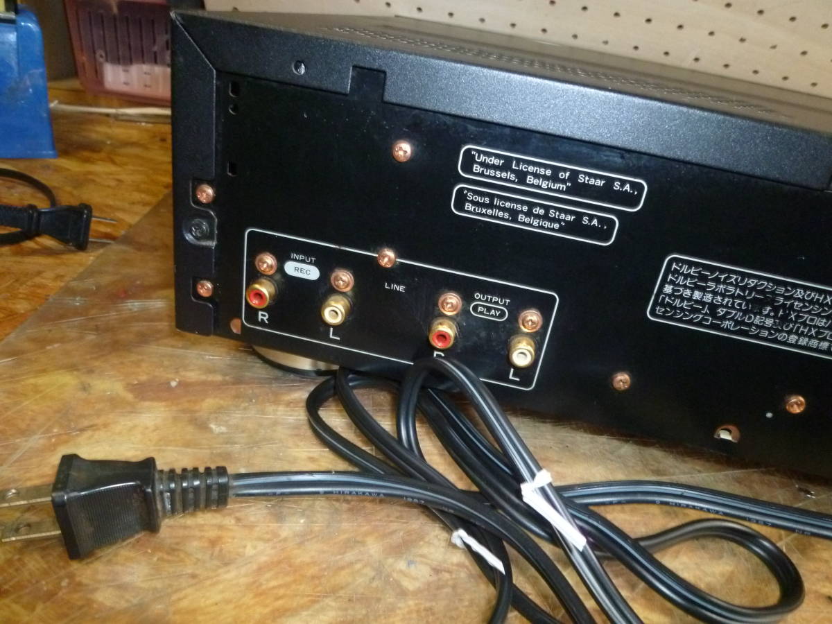 ☆Pioneer/パイオニア☆ ステレオカセットデッキ T-818 動作不良