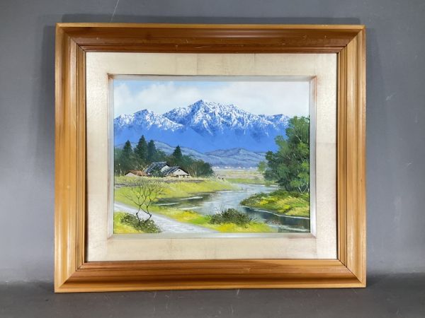 真作■油彩■小山潔■『信州路・北アルプスの里』■10F■東然会所属・田舎風景傑作・長野・風景画■額付絵画 1c 小山潔 Yahoo!オークション - LIG真作保証 小山潔「信州北アルプスの里」 F10 長野県出身 東然会 真作保証 長野 風景画■c 田舎風景 潔■『信州風景安曇野』■ 油彩「信州北アルプスの里」画寸
