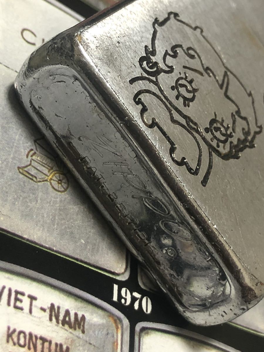 ベトナムZIPPO】本物 1965年製ベトナムジッポー「ベティちゃん 