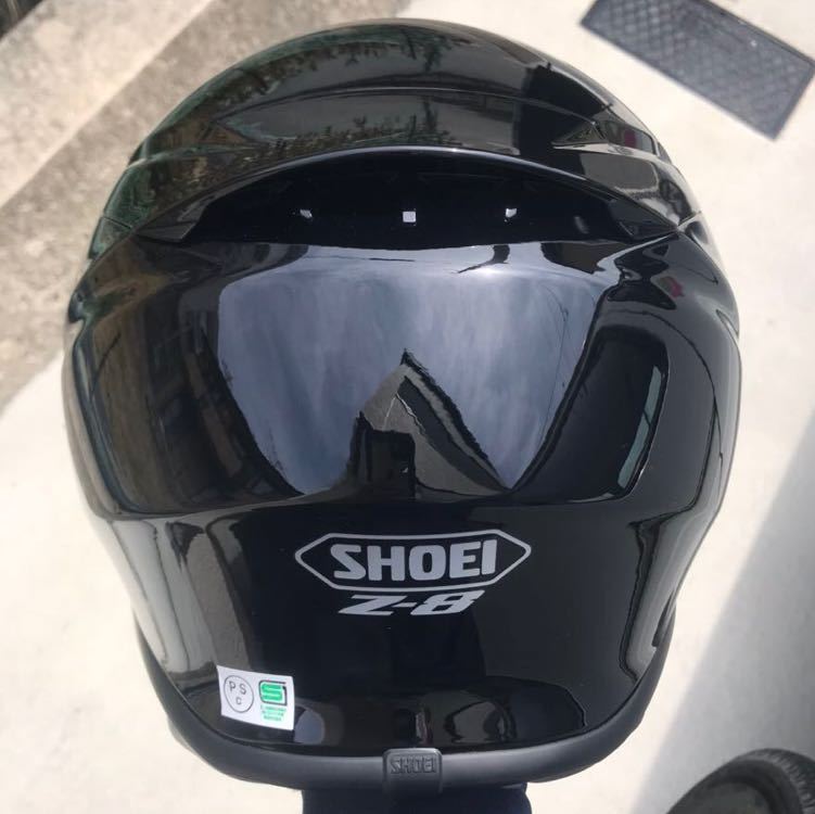 【内装新品】M SHOEI Z8 ブラック SHOEI Z-8 フルフェイスヘルメット マットブラック