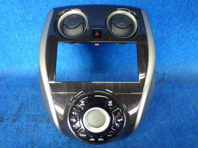 E12 ノート アクシス ウッド調オーディオパネル エアコンスイッチパネル セット
