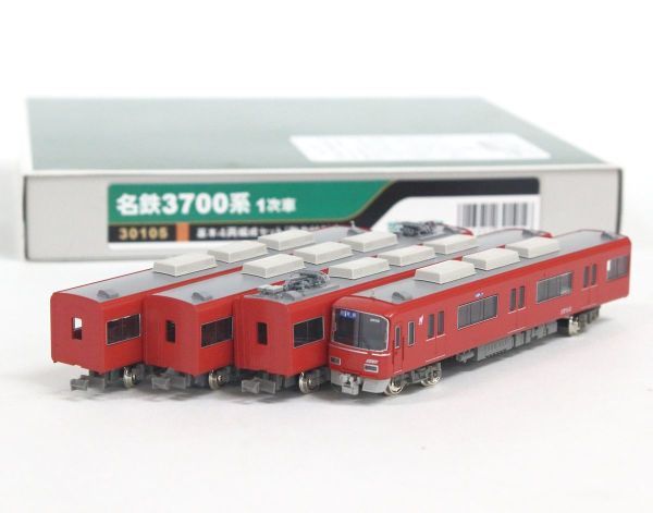 【限定SALE，安い】 GREENMAX Nゲージ 名鉄 3700系1次車 基本4両編成セット 動力付き 30105 NOE08336 グリーンマックス 名古屋鉄道(私鉄車輌)｜売買されたオークション情報、yahooの商品情報をアーカイブ公開 - オークフ 私鉄車輌