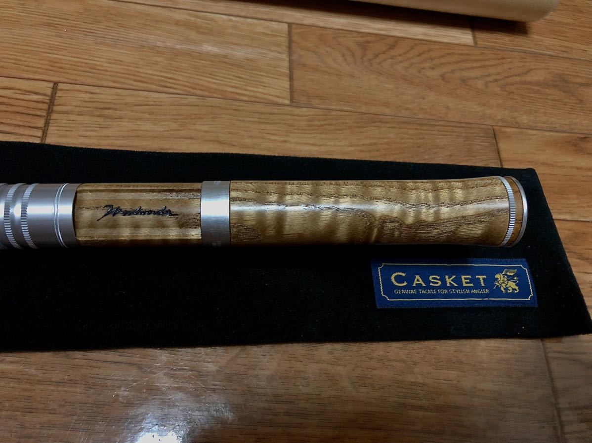CASKET カスケット Bezel Grip Trigger 朴杢 アルマイトシルバー金具