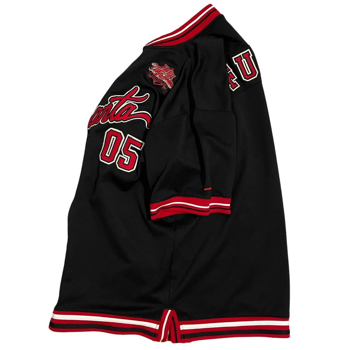 FUBU ゲームシャツ3Xサイズ 黒⁄水色 中古・古着通販FUBU (フブ
