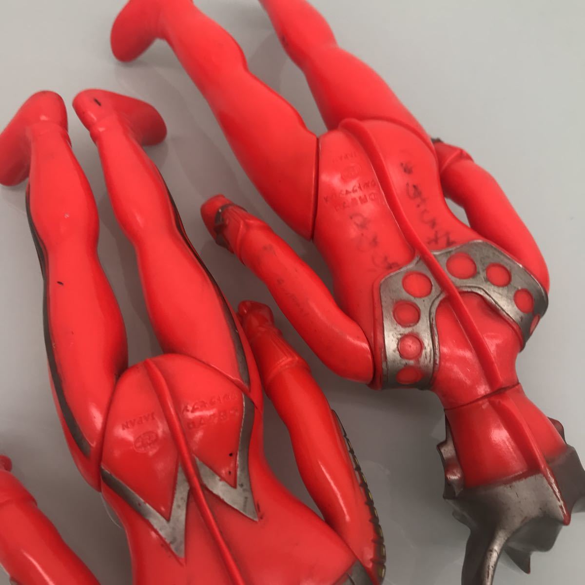 ジャンク】円谷プロ 当時物 ウルトラマンレオ ウルトラセブン ソフビ