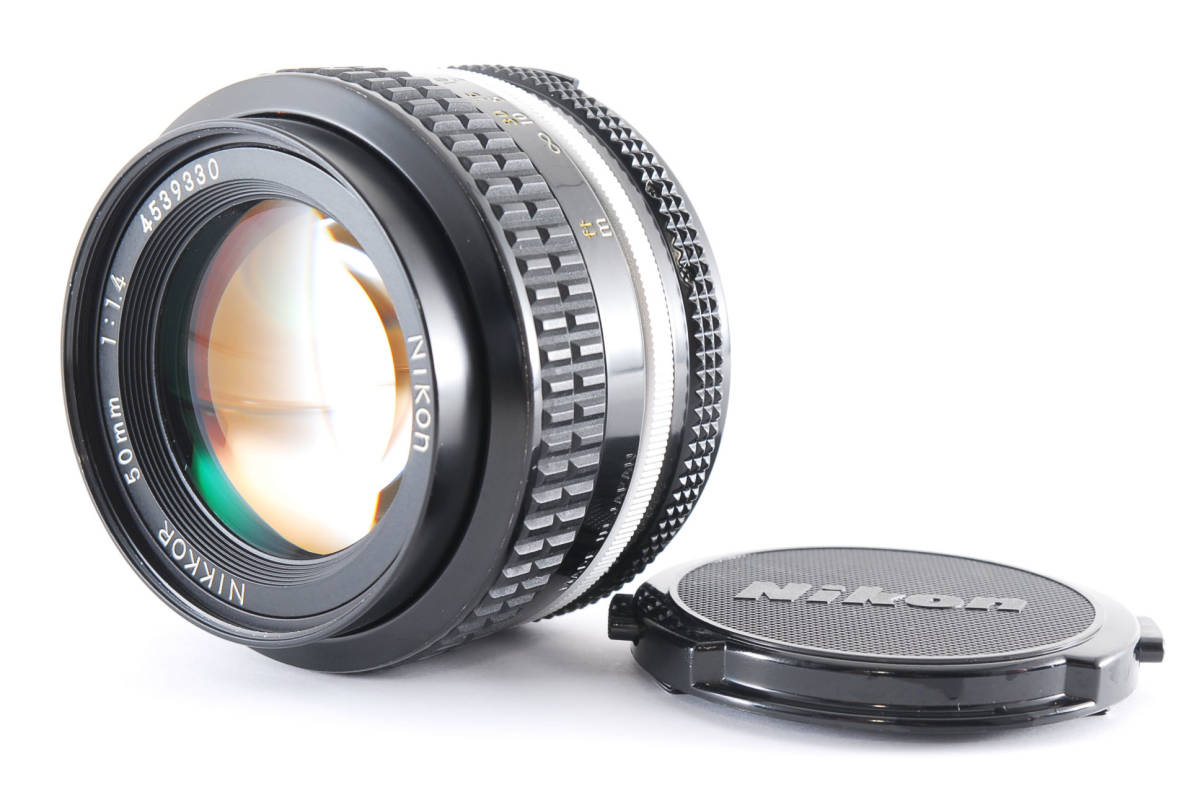 ☆美品☆ ニコン Nikon Ai Nikkor 50mm F1.4 #12989T 50mm NIKKOR