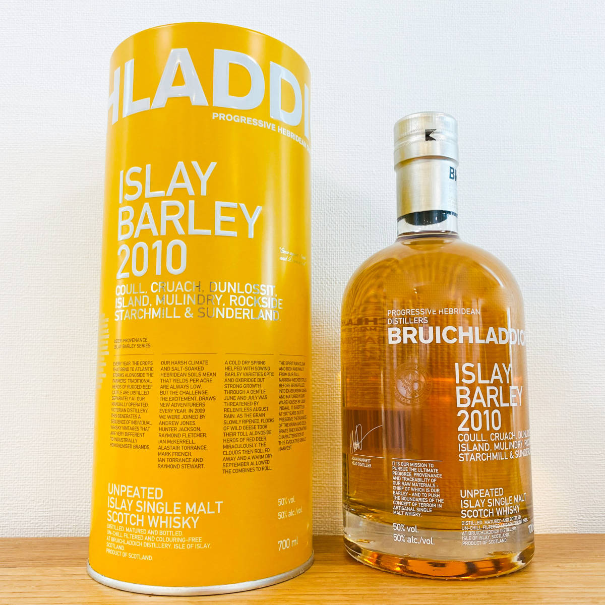 新品＞ブルックラディ アイラ・バーレイ 2010 Bruichladich Islay
