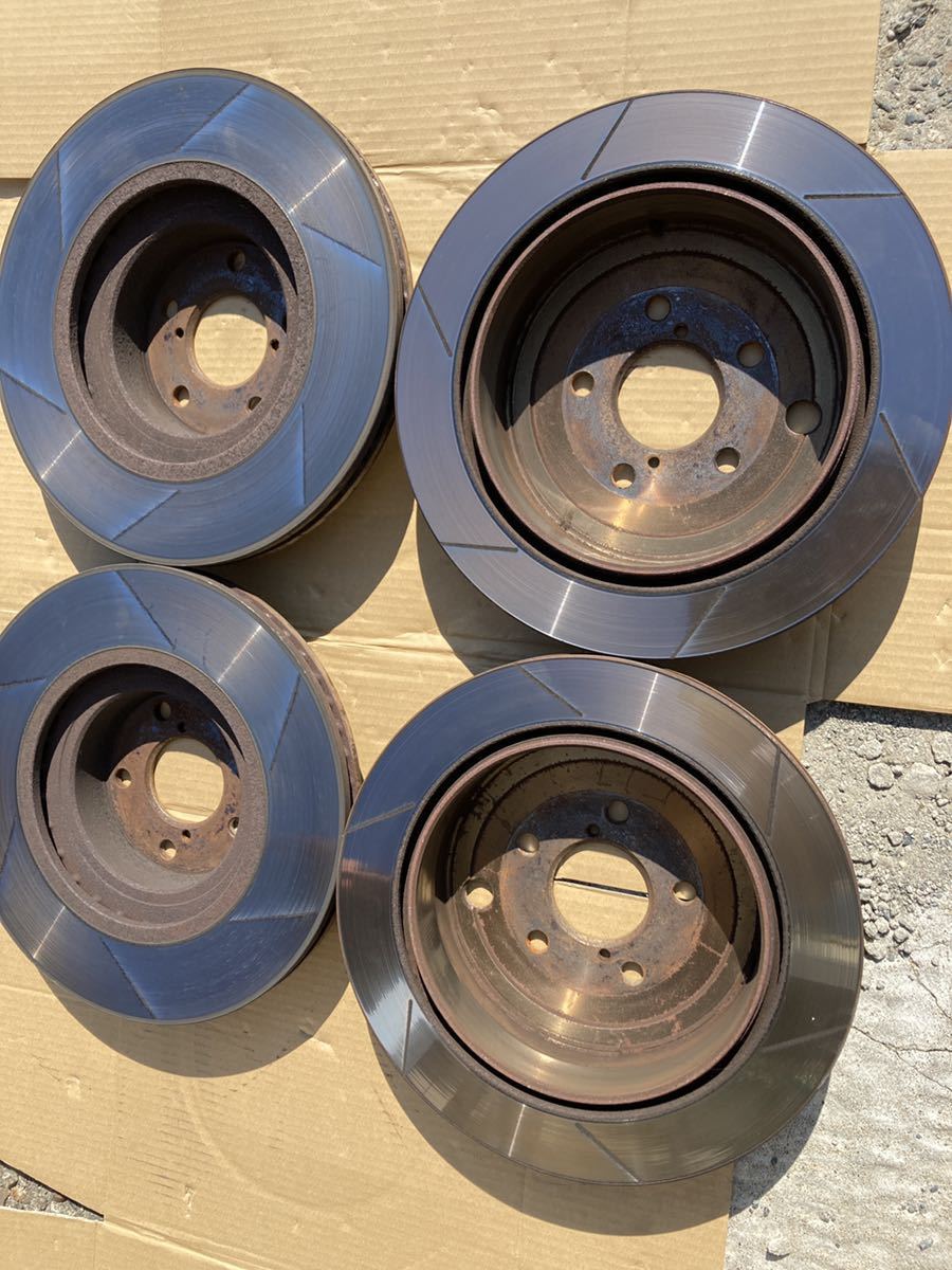 86 ZN6 GT ディクセルブレーキローター スリットDIXCEL FS 中古