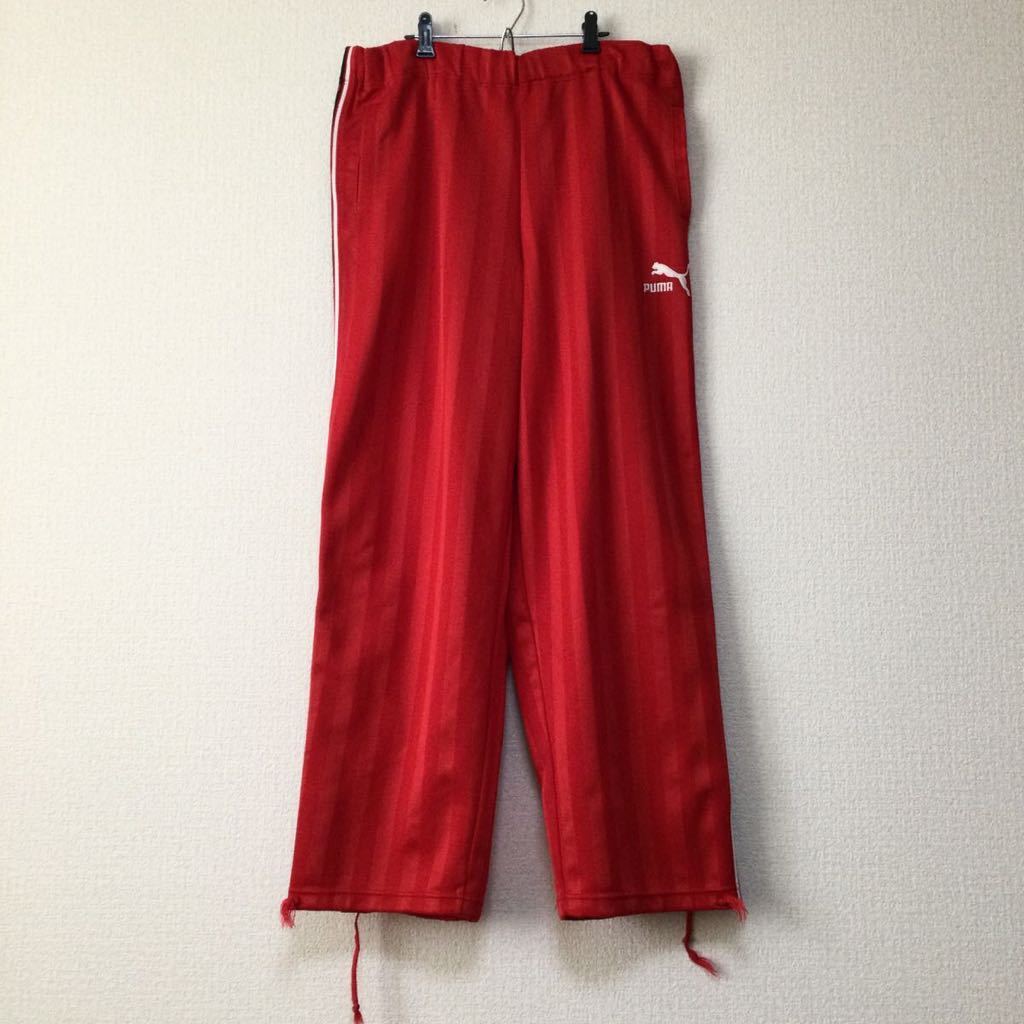 PUMA/プーマ☆セットアップジャージ/上下セット☆レッド×ブラック