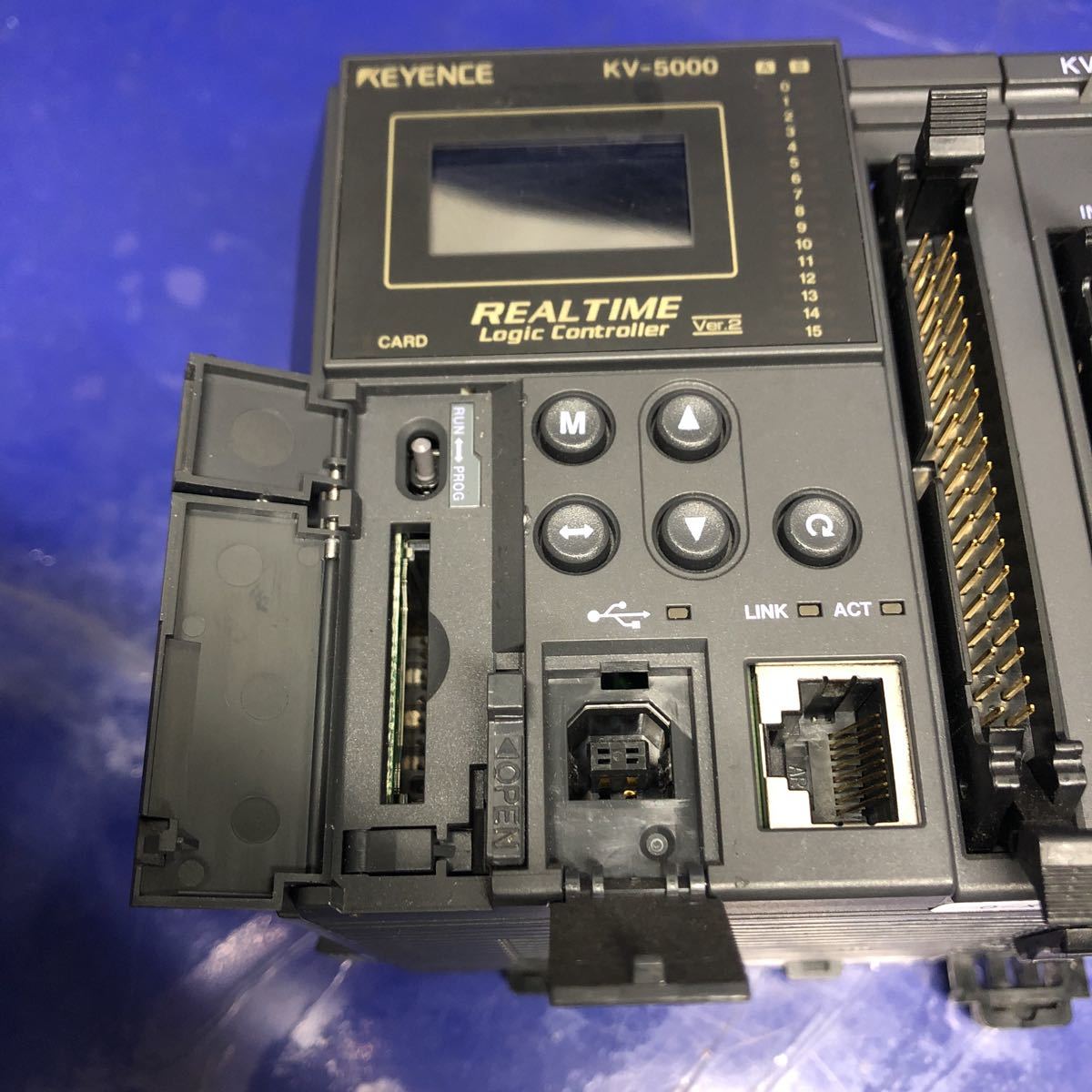 KEYENCE キーエンス KV-5000 CPUユニット KV-C32XTD 入出力 KEYENCE キーエンス KV-5000 CPUユニット KV-C32XTD 入出力