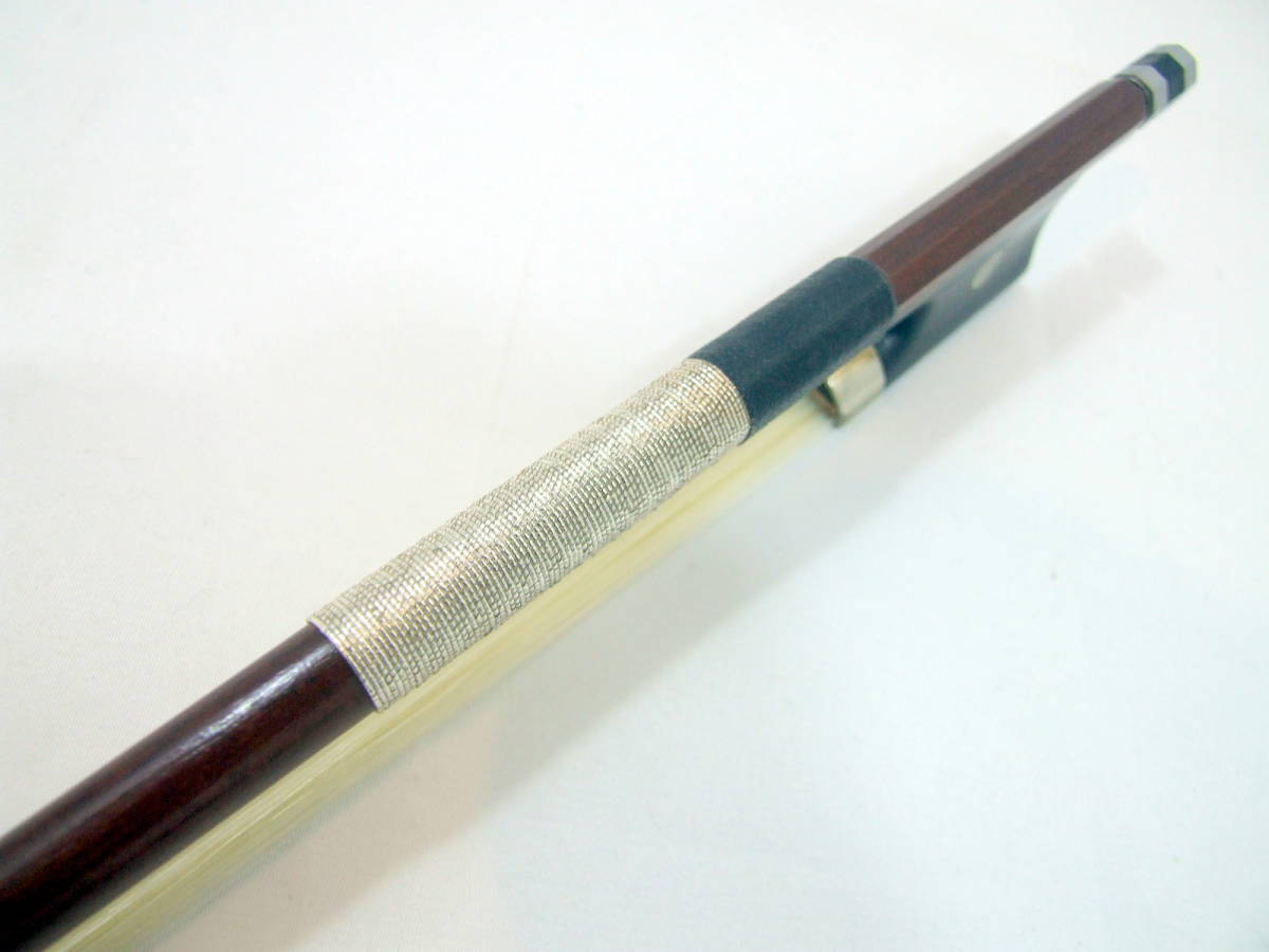 杉藤 T SUGITO 4/4 バイオリン弓 毛替え済 美品 国産 Violin Bow