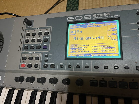 YAMAHA EOS B2000 フロッピーディスク2枚付属(ヤマハ)｜売買された