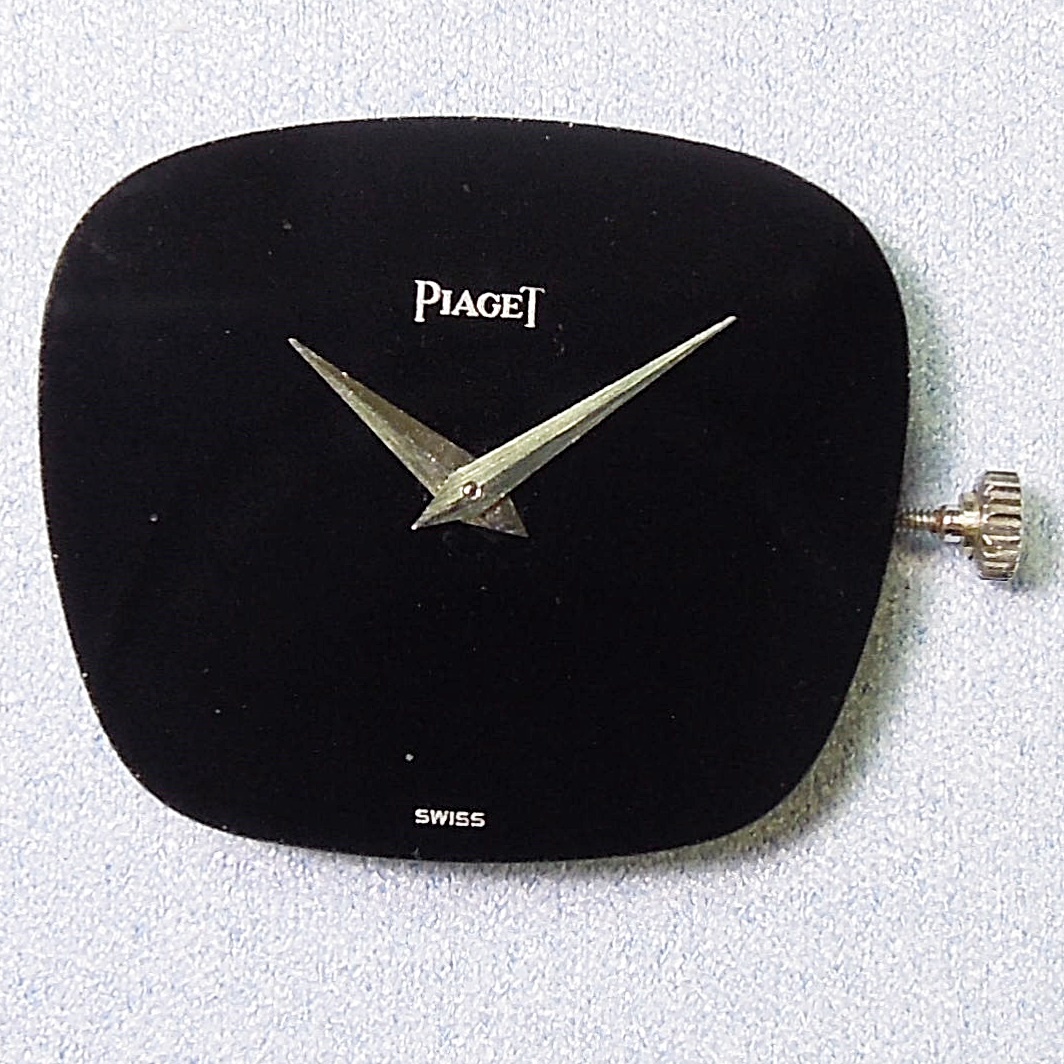 ピアジェ 手巻き 革 750YG 0 WG PIGGET ピアジェ 9P1 2針手巻き