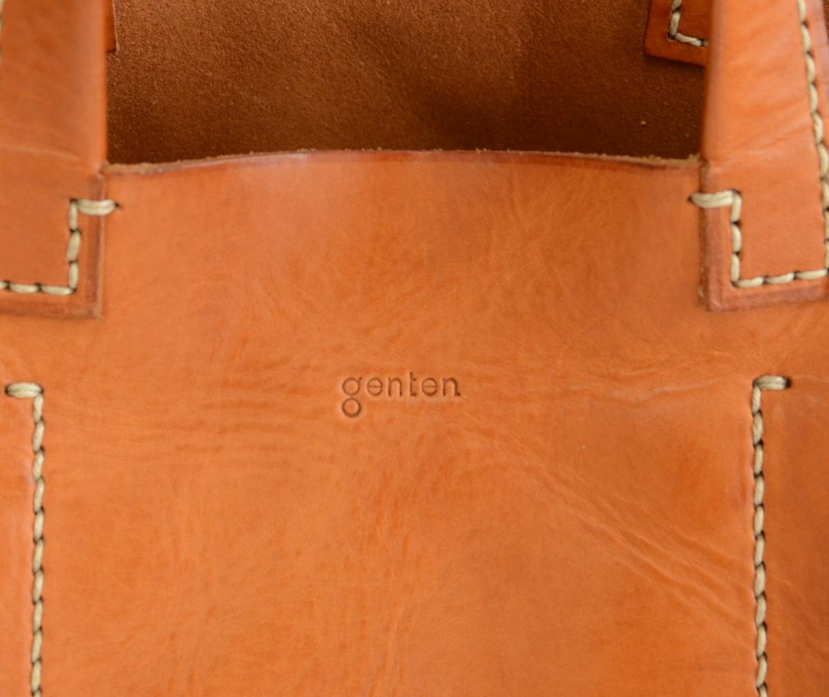 ｇｅｎｔｅｎ ゲンテン オールレザー ミニ 手持ちバッグ トートバッグ ゲンテン genten ミニ ゴート (42410) 本革（ブランドゲンテン）（バッグ｜バッグ